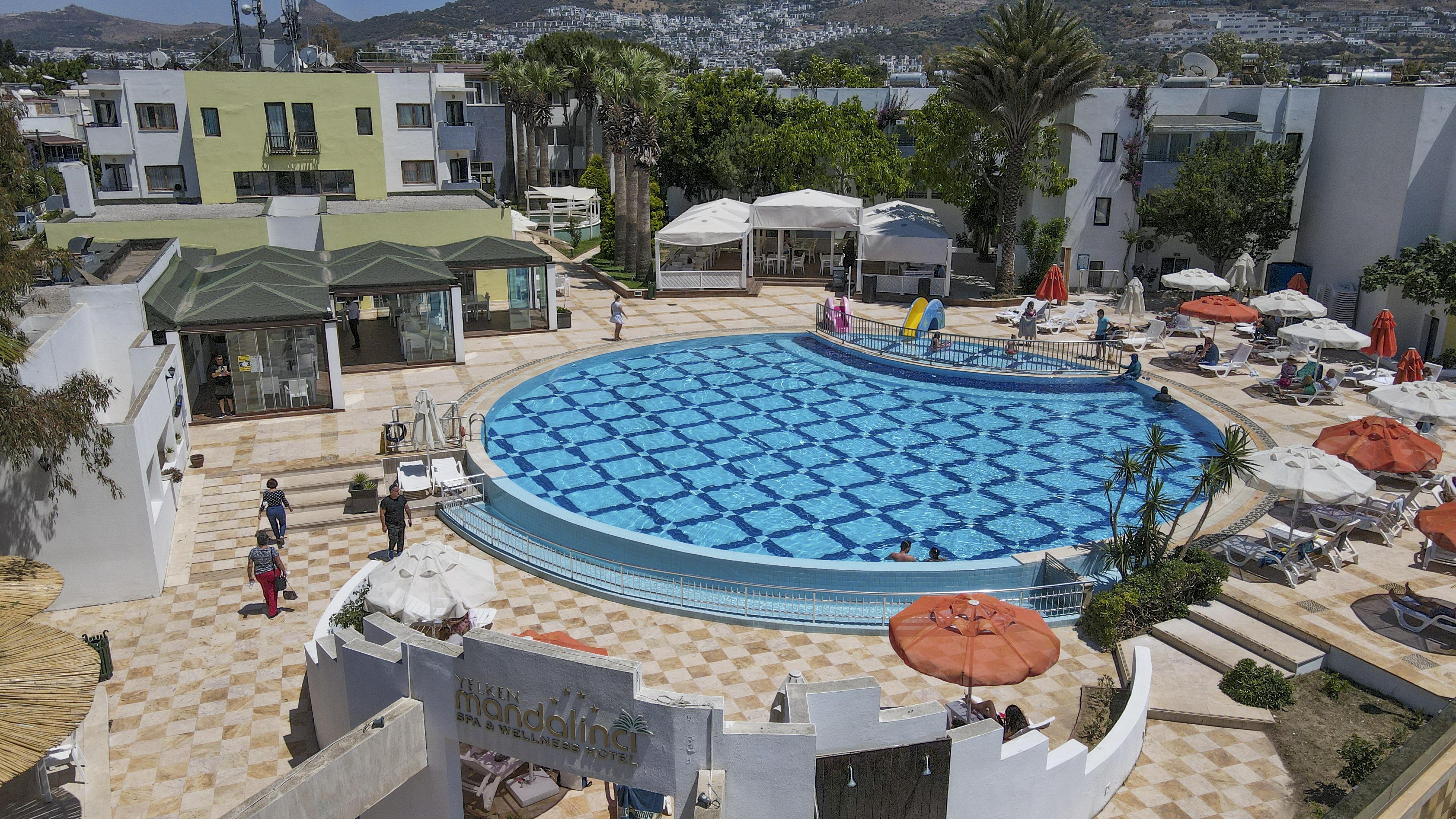 Yelken Mandalinci Spa&Wellness Hotel Turgutreis Buitenkant foto